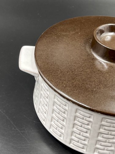 Plat avec couvercle Céramano par Karl Leutner