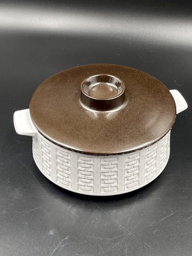 Plat avec couvercle Céramano par Karl Leutner