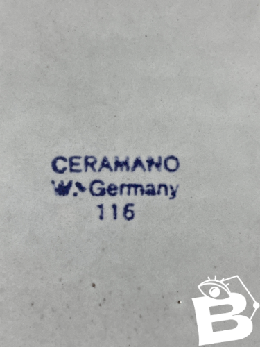 Plat avec couvercle Céramano par Karl Leutner