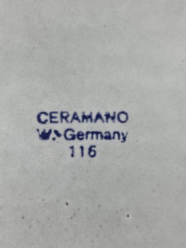 Plat avec couvercle Céramano par Karl Leutner