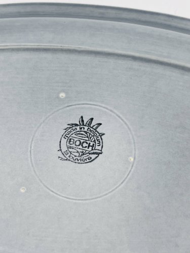 Plat bleu Boch Belgium
