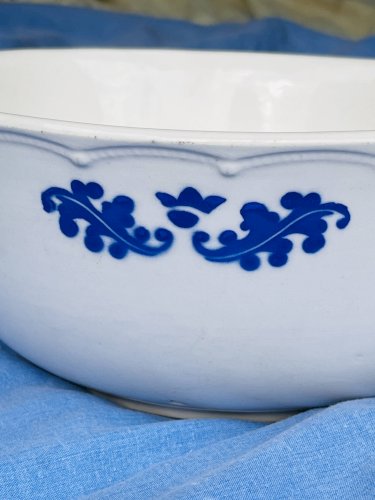 Plat Boch Feuille de Chêne