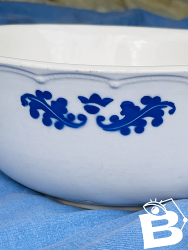 Plat Boch Feuille de Chêne