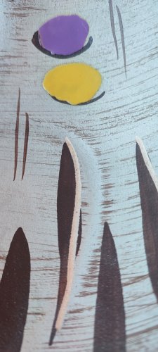 Plat céramique West Germany Freeform MCM années 50/60