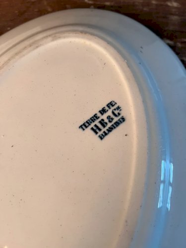Plat Choisy le Roi modèle Églantines