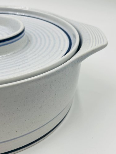Plat Cocotte en Grès Brendan par Arklow Ireland – 1970