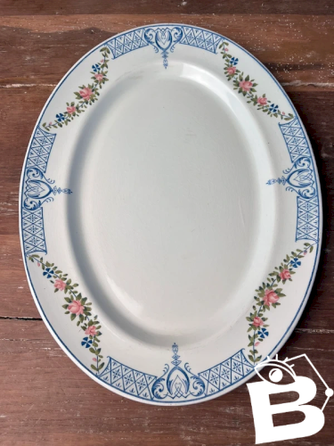 Plat Creil et Montereau modèle Tournay