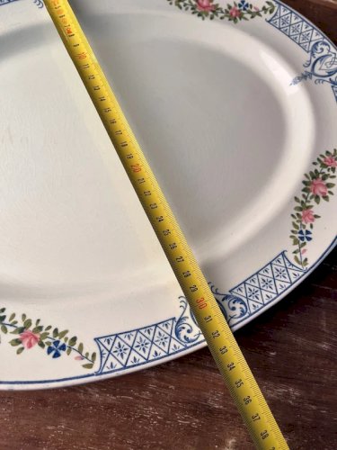 Plat Creil et Montereau modèle Tournay