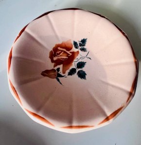 Plat creux ancien Digoin Sarreguemines
