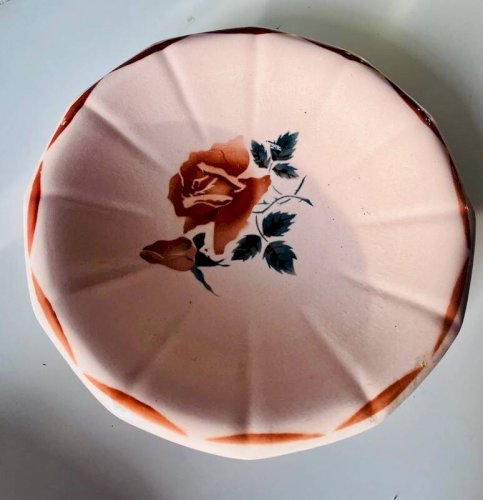 Plat creux ancien Digoin Sarreguemines