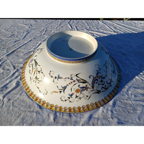 Plat Creux en Faience de Gien 19 ème