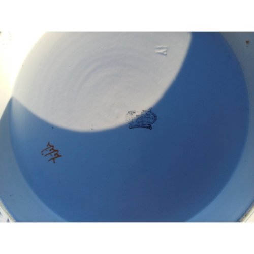 Plat Creux en Faience de Gien 19 ème