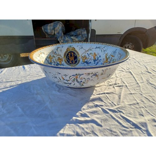 Plat Creux en Faience de Gien 19 ème