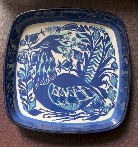 Plat creux Fajance céramique vintage Royal Copenhagen Marianne Johnson Denmark