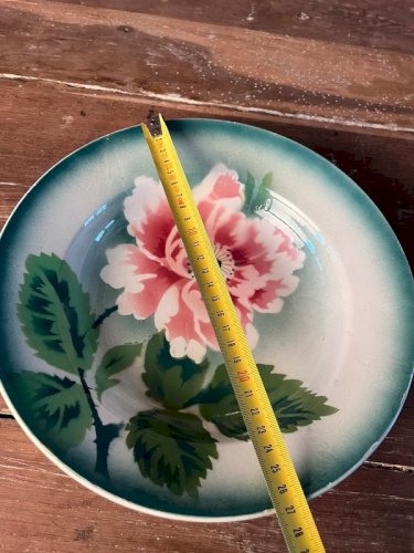 Plat creux Saint Amand en faïence ancienne