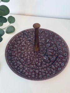 Vintage ceramic serving dish – Jean Austruy (Vallauris style), 26 cm