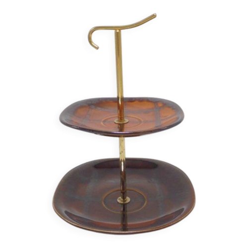 Plat de service à étage