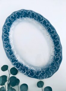 Antique serving platter