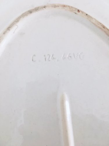 Plat de service ancien