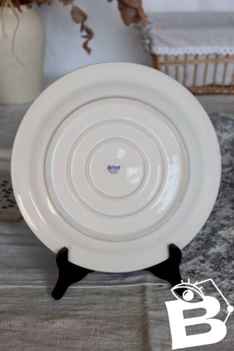 Plat de service rond vintage - Oxford Brazil