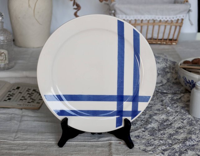 Plat de service rond vintage - Oxford Brazil