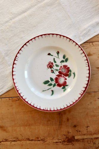 Plat de service vintage Digoin Sarreguemines modèle Épernay