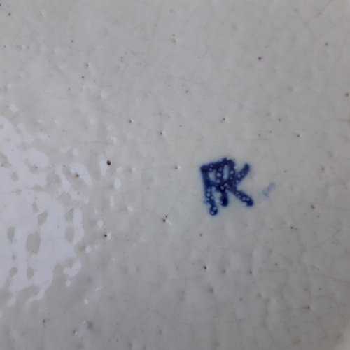 Plat Delft décor bleu Pinacker 