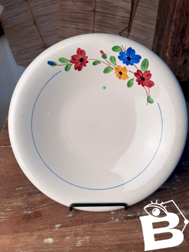 Plat Digoin Sarreguemines modèle Beausoleil