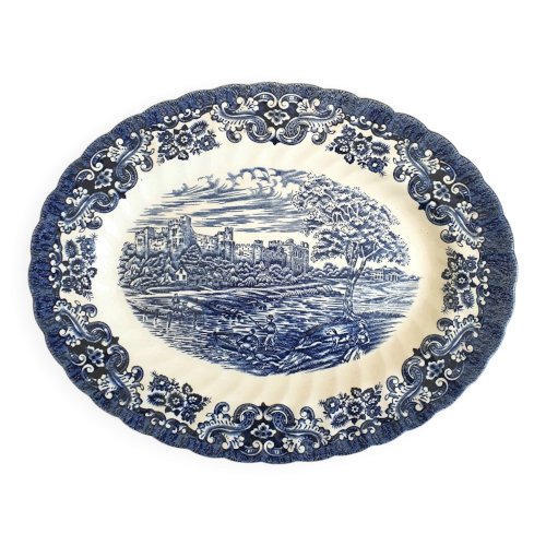 Plat en céramique anglaise