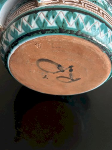 plat en céramique Robert Picault