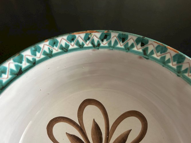 plat en céramique Robert Picault