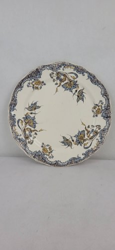 Plat en faïence de Salins modèle Chevreuse