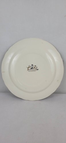 Plat en faïence de Salins modèle Chevreuse