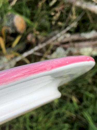 Plat en faïence Italienne Primula