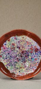 Earthenware dish from Morvan