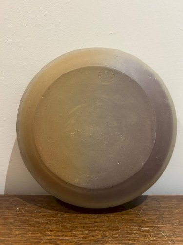 plat en grés Roger Jacques Puisaye