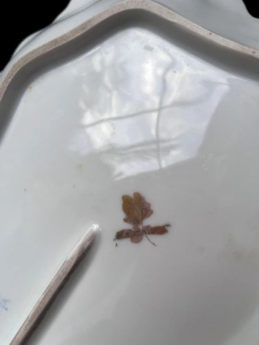 Plat en porcelaine ancienne Limoges Malmaison