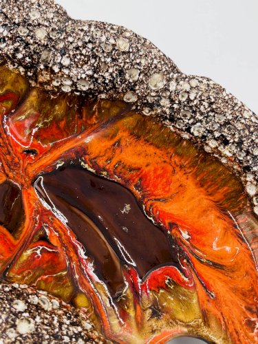 Plat Fat lava Vallauris