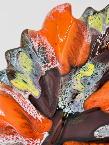 Plat feuille Vallauris