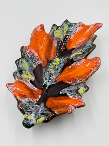 Plat feuille Vallauris