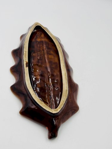 Plat feuille Vallauris