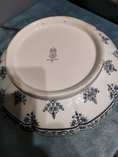 Plat Gien modèle cachemire