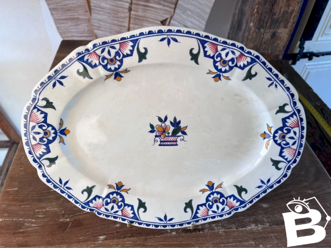 Plat Gien modèle Rouen Saint Maclou 1938