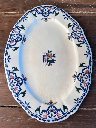 Plat Gien modèle Rouen Saint Maclou 1938