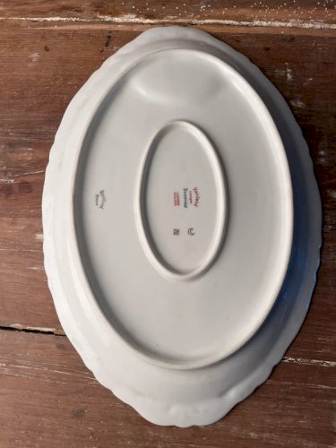 Plat Haviland en porcelaine de Limoges modèle Beauvais