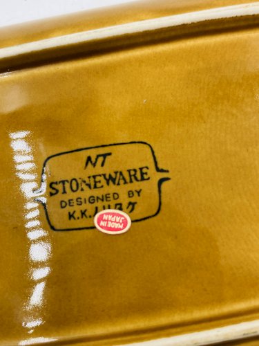 Plat NT stoneware Japan