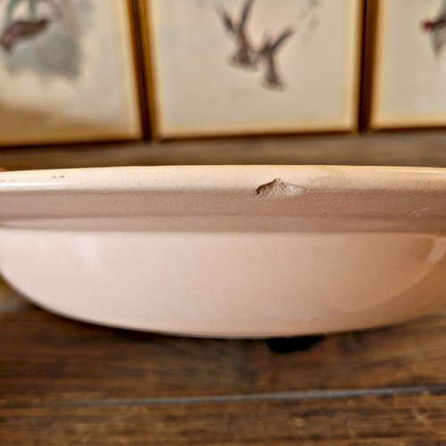 Plat rond creux Digoin Sarreguemines modèle 9481 (9181)