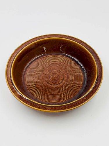Plat rond Deco Hälsingborg Ringar K.J. Svensson, 1970