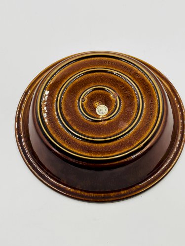 Plat rond Deco Hälsingborg Ringar K.J. Svensson, 1970