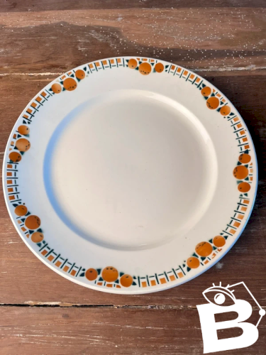 Plat rond Saint Amand Céranord modèle Cotentin